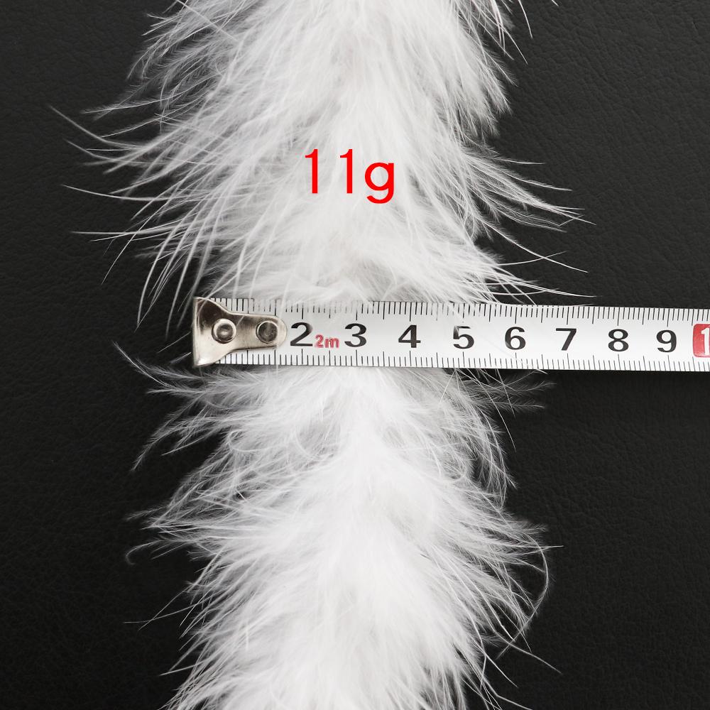 DIY 2 Yards Ostrich Feathers Boas Tuekey Marabou Plume Boa Multiple Styles for Wedding Dress Decoration White Plumage Shawl Tapes