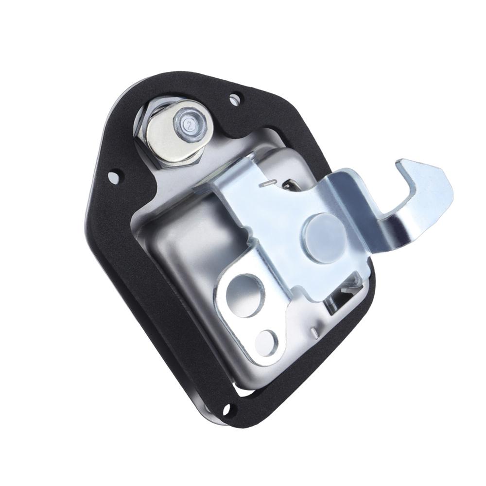 Stainless Steel Trailer Door Latch Lock with 2 Keys For Camper RV Truck Tool Box