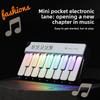 Children's Rainbow Electronic Organ Lighting Music Playing Piano Infant Early Education Multifunctional Music Toys