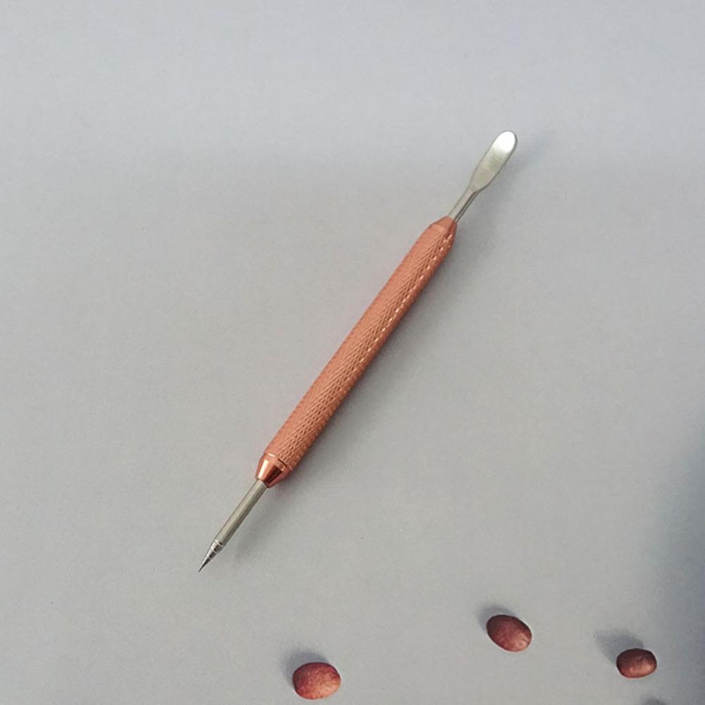 Non-slip Handle Latte Art Pen Double Tips Carved Stick Coffee Tool Coffee Latte Art Needle  Cafe