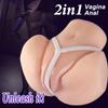 2 In 1 Male Masturbator: Realistic Sex Doll Ass Torso with Lifelike Masturbation Experience for Men