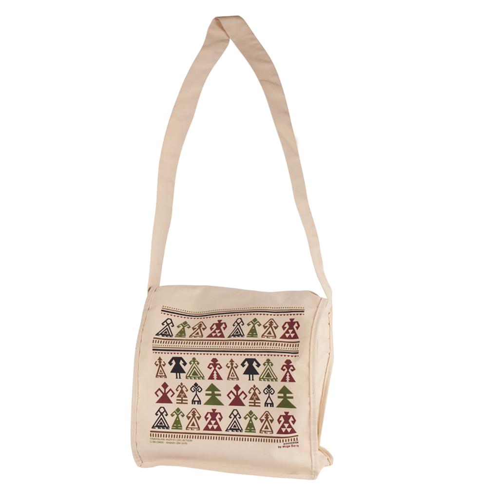 Biggdesign Strap Cream Color Tote Shoulder Bag