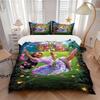 Set Biancheria da Letto Disney 3 Pezzi Encanto Mirabel Madrigal Include Copripiumino e Federe, Adatto a Tutte le Stagioni S039