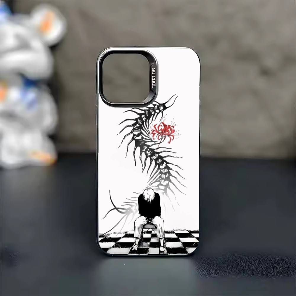 Tokyo G-Ghoul Wallpaper  Phone Case For iPhone 17 16 15 14 13 12 11 Pro Max Plus Silver Candy Matte Cover