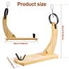 Ham Stand Wooden Ham Holder with Non-Slip Pads Professional Prosciutto Carving Stand Stable Sturdy Ham Rack for Carving Spanish