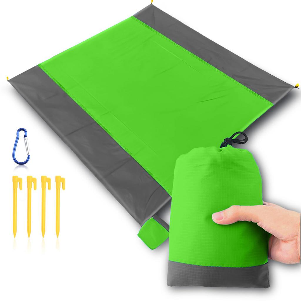 Portable Foldable Picnic Mat Water Resistant Outdoor Camping Oversized Mat Suitable for Backyard Party