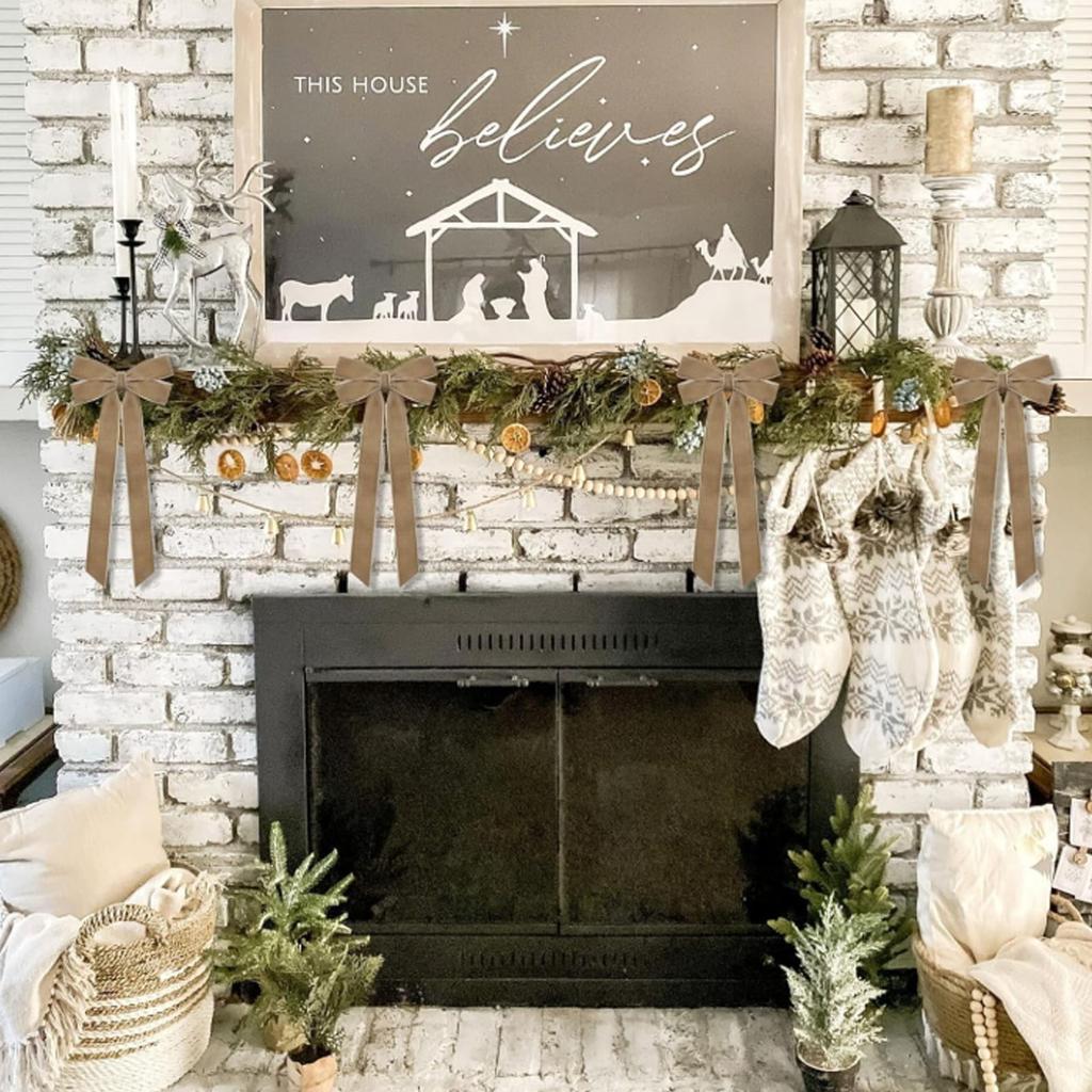 Christmas Tree Bow Decoration, Christmas Tree Small  Velvet Bow - Party Wedding Home Decoration