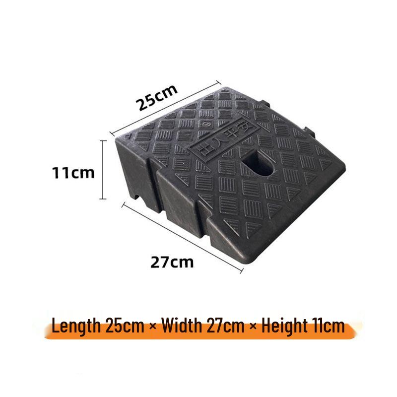 Non-Slip Plastic Curb Ramp for Cars and Stairs