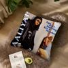 American Singer Aaaliyah Pillow Case Living Room Accent Couch Back Support Square Lounge Restful Nap Companion ?