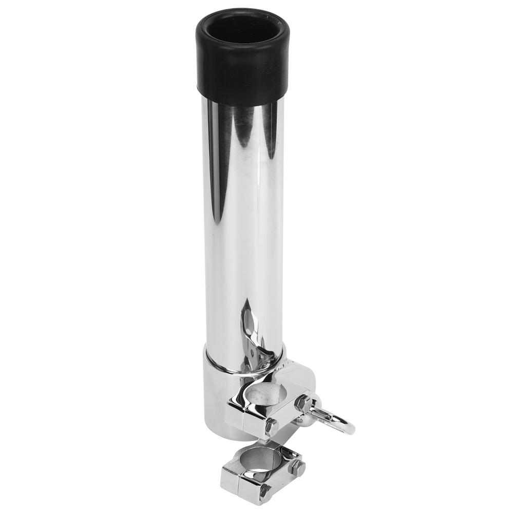 360 degrees  Rotatable Marine Boat Fishing Rod Holder Stainless Steel Mount Angling Accessory