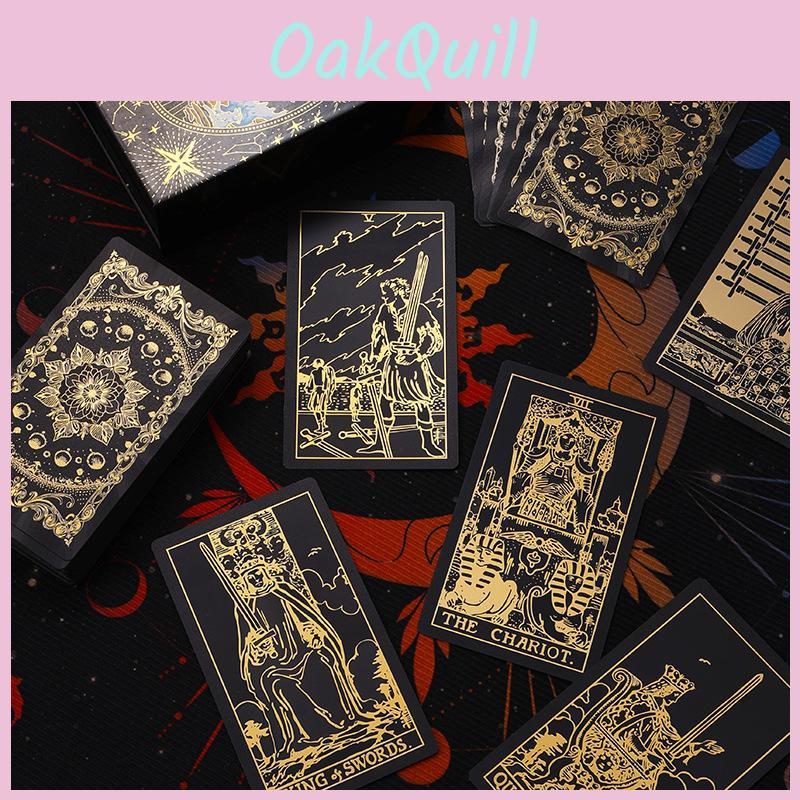 Tarot Card Set For Newcomers With Illustrated Instructions Plastic Entertainment For Gatherings