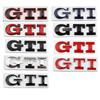 AUYGS1 Decals Metal Car GTI Logo Rear Trunk Emblem Stickers for Golf 4 5 6 7 8 Passat Jetta Polo Touareg GTD GLI Touran