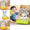 Kids Smart Toy Rabbit Phone With Recording Flashing Music For Toddlers