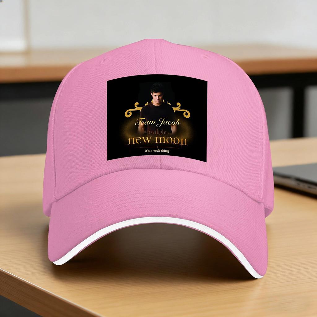 Twilight Jacob Black Sun Baseball Cap Summer Female Male Custom Diy Trucker Hat Sunscreen Casual Outdoor Gym Baseball Caps