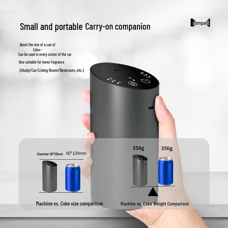 Cross-Border Car & Bedroom Aroma Diffuser - Automatic Spray Air Freshener.