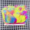 Feather1M 5M 10Meters Dyed Colorful Marabou Turkey Feathers Trim 8-10CM Soft  Plumes Ribbon Fringe for Wedding Dress Sewing Decoration
