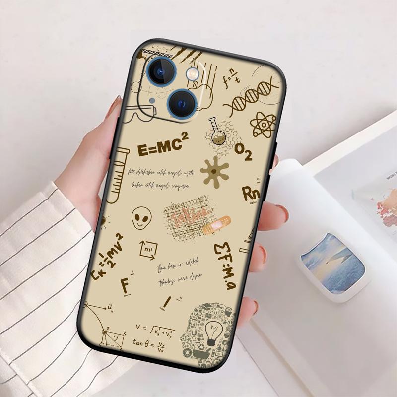 

BH14 Chemical Maths Equation Formula New High-End Shell Phone Case for Redmi Note 8 9 Pro Max 9S 9T 9C NFC 8T 8A 10A A4 Redmi Note 9