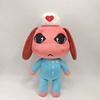 Gioco Ospedale per Animali Peluche Dott. Harlow Ratthew Infermiera Stalker Bambola di Peluche Morbida Cartone Animato Peluche da Collezione Regalo