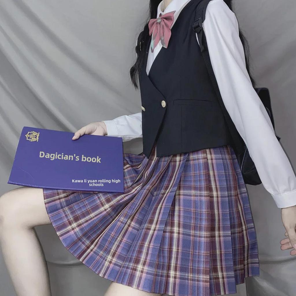 Yan Muxi Night Charm Diva JK Plaid School Skirt 2020