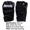 Boxing Gloves Half Finger Gloves Thickened Adult Gloves Punching Sandbag Fighting Fighting Gloves