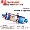 Gaokin Flame500 Exhaust 51mm Mid-Section Connector Modification