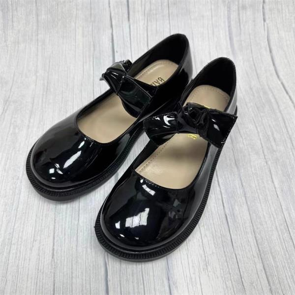 

Модные туфли-лодочки на низком каблуке, женские балетки с бантом, в британском стиле, с круглым носком, для платья, с бабочкой, в стиле преппи, новые летние с бабочкой, на крючке 35