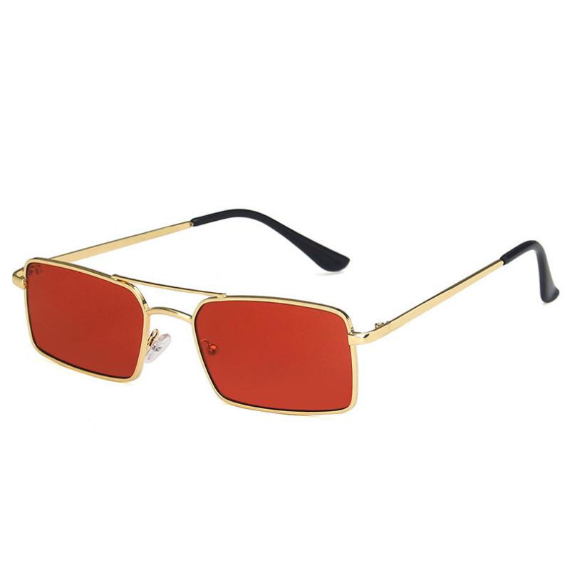 

Женские солнцезащитные очки Защита от солнца Защита от ультрафиолета Мода Личность Ретро Хип-хоп Классические прямоугольные солнцезащитные очки Очки для вождения пригородных путешествий