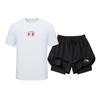 Li Ning Fitness Sets Men's Crew Neck Moderate GKMB-YHST199+LSKT607