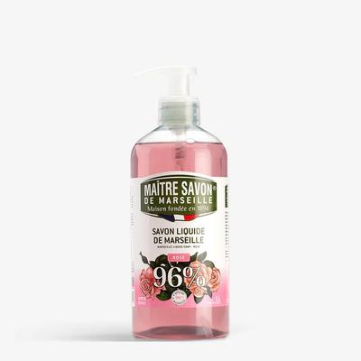 Mattersabong Marseille Flytende Såpe Rengjøring Rose 500ml