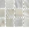Table Coasters Mother Of Pearl Square Desk Pad 3.35 Inches Modern Coasters For Tea Wedding Bar Outdoor Home Coffee Drinks