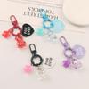 Cartoon Bear Animal Star Keychain Key Ring For Friend Cute Creative Bag Car Earphone Box Pendant Key Accessories Bag Pendant