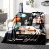 Ariana Grande'S Artistry Blanket Soft Throw Blanket For Home Bedroom Bed Sofa Travel Office Solid Christmas Blanket
