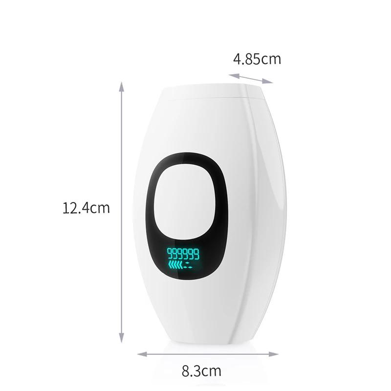 999.999 Blitze Bikinis IPL Impulse Epilierer Schmerzlose Laser-Haarentfernung Gesichts-Professionelle Epilierer Geräte LCD-Display