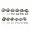 2pcs 3/3.17/4/5/6/6.35/7/8/10/11/12mm Flange Shaft Coupling Coupler Collar Clamp Bracket Motor Connector