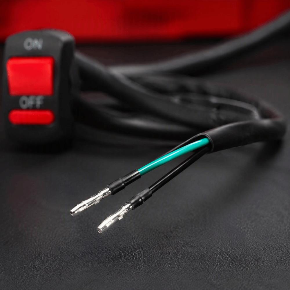 ON/OFF Design Handlebar Mount Switch 2-Wire System 2-Wire ONOFF Switch For Motorcycle