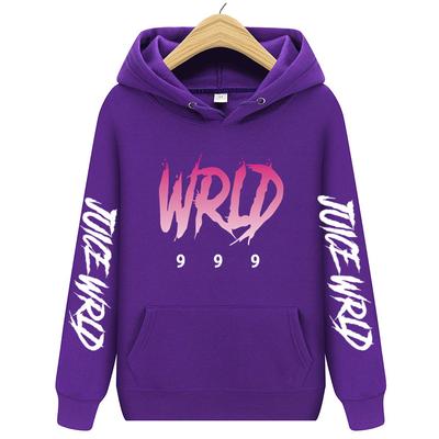Men's And Women's Long Sleeves Rapper Juice WRLD Men Women Autumn Winter Hooded Harajuku Hoodie Hoody Clothing