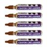 Liquid Wax Crayon - GRAINE CREATIVE - 5 Crayons - Golden Color - 30 Ml - Mixed