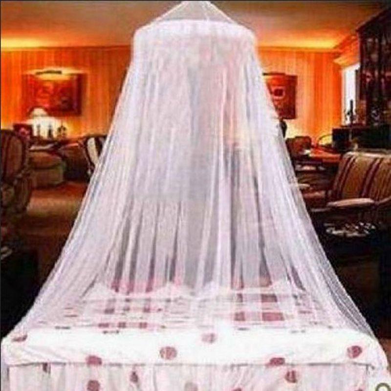 Indoor Single Princess Wind Encrypted Dome Mosquito Net 1.5m-1.8m Bed Ceiling Floor Court Free Installation