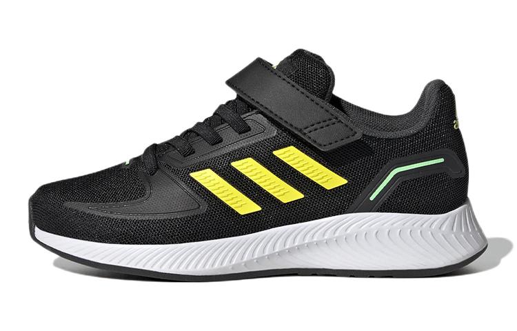 adidas Runfalcon 2.0 Core Black Beam Yellow Beam Green GS HR1394 28