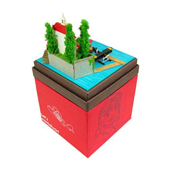 Sankei Studio Ghibli mini Porco Rosso Adriano and the Seaplane Papercraft Non-scale MP07-21