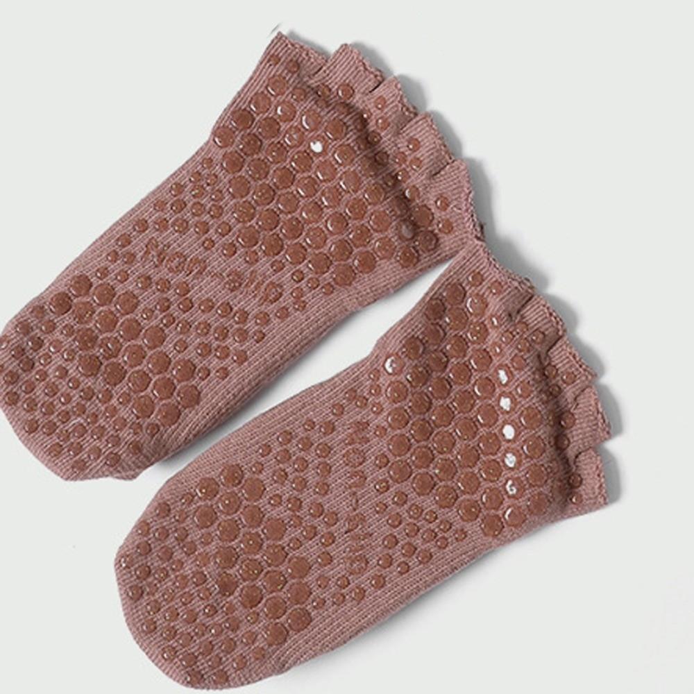 1 Pair Full Five Finger Five Finger Yoga Socks Cross Strap Five Finger Sport Socks  Yoga