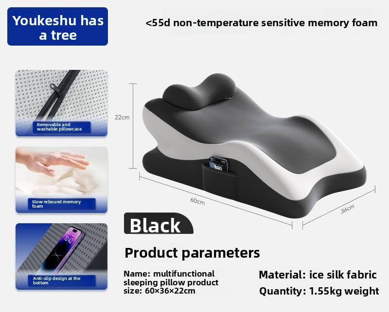 Multi functional prone sleeping pillow on the bed prone position prone pillow prone pillow cushion memory foam 7346₽