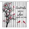Forest Moon Shower Curtain for Bathroom Dark Black Nature Gothic Tree Scenery Foggy Woodland Bath Curtain Bathroom Decor,Hooks