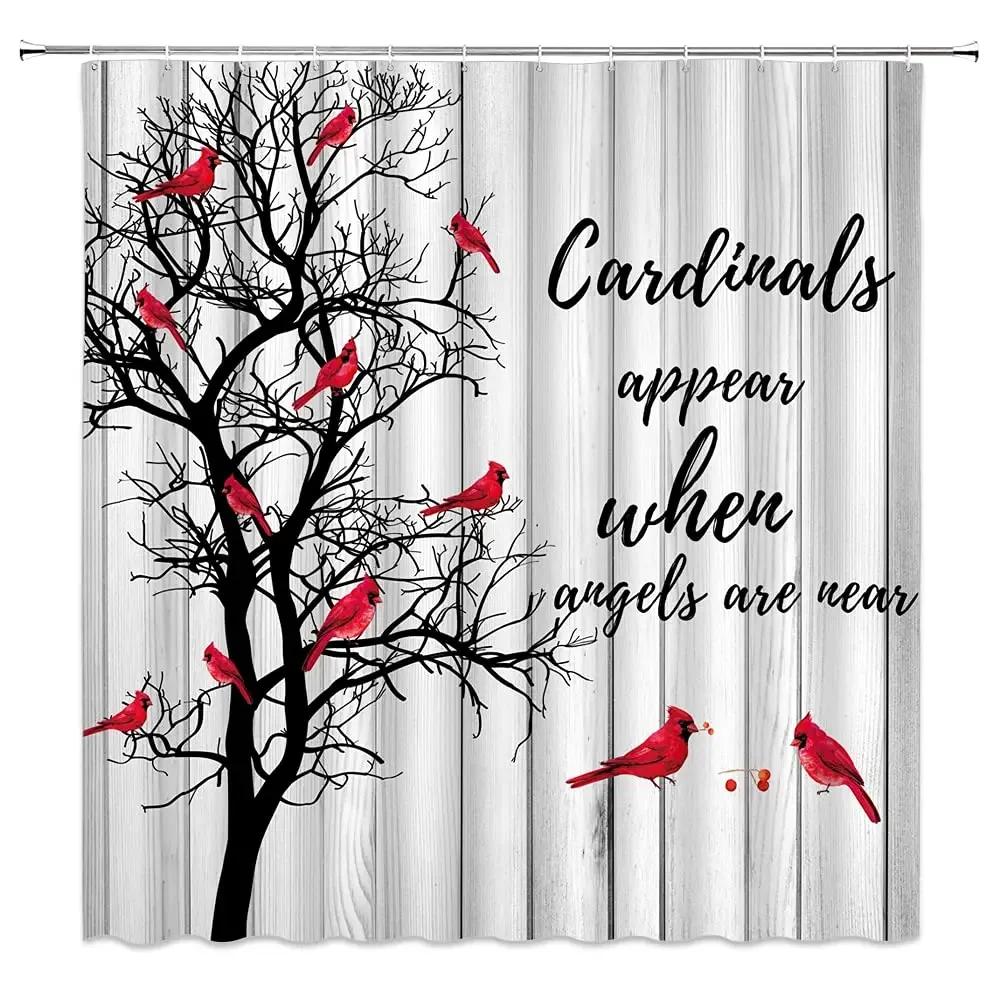 Forest Moon Shower Curtain for Bathroom Dark Black Nature Gothic Tree Scenery Foggy Woodland Bath Curtain Bathroom Decor,Hooks