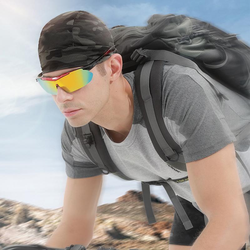 Summer Cycling Caps For Men Motorcycle Under Helmet Liner Hat Sweat-Wicking Quick Dry Breathable Sports Caps Beanie Skull Caps