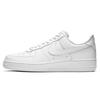 Nike Air Force 1 Leather Cushioning Abrasion Resistant Low Top Skateboard Shoes Unisex Black White CW2288-111(Team560-)