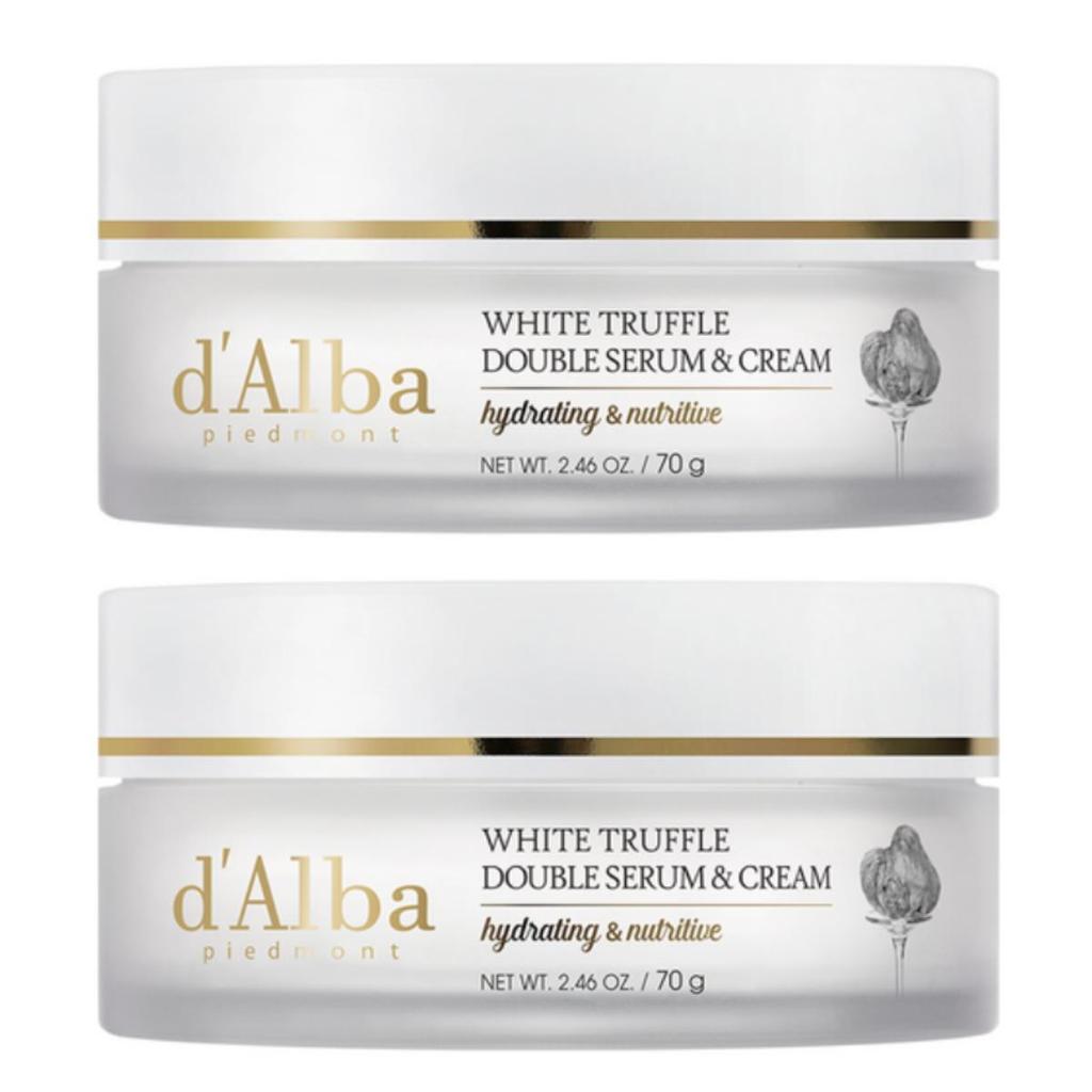 [d'Alba] White Truffle Double Serum & Cream 70g