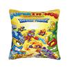 SuperThings Cartoon Square Pillow Cases  Kazoom Power Kindergarten Cushion Covers Awesome Decorative Pillowcase for Sofa cm