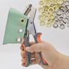 Perforation Pliers Tarpaulin Leather Poster Cloth Manual Perforation Pressure Grommet Installation Tool Handheld Eyelet Kit