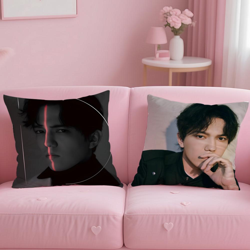 D-Dimash K-Kudaibergen Singer Cushion Cover Comfortable Reversible Pillow Cover Ideal for Car Sofa Bedroom & Beyond